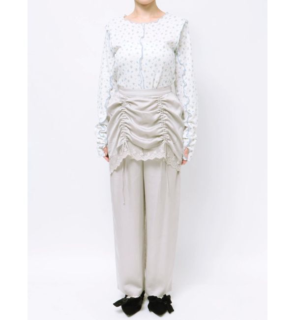 merry jenny「サテンレイヤードパンツ」|その他|