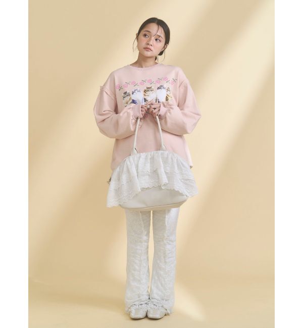 merry jenny「クリームボストンバッグ」|ボストンバッグ|