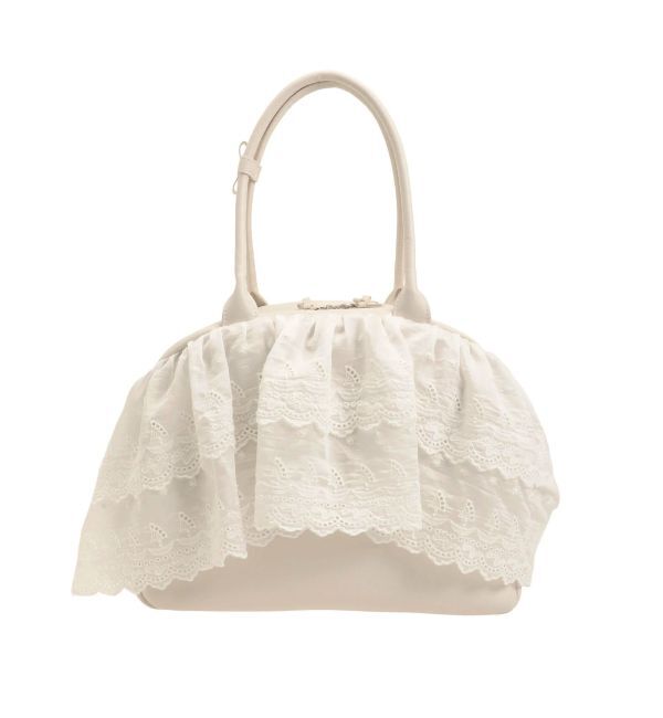 merry jenny「クリームボストンバッグ」|ボストンバッグ|