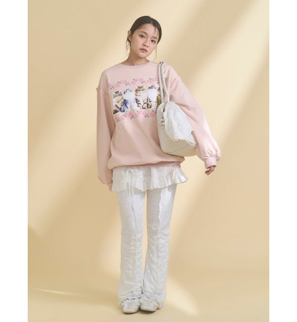 merry jenny「クリームボストンバッグ」|ボストンバッグ|