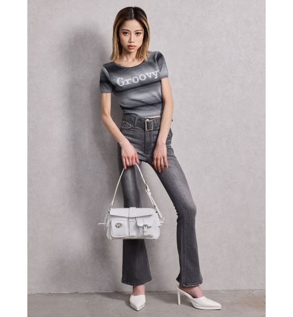 GYDA「Groovy グラデーションニットトップス」|ニット・セーター|