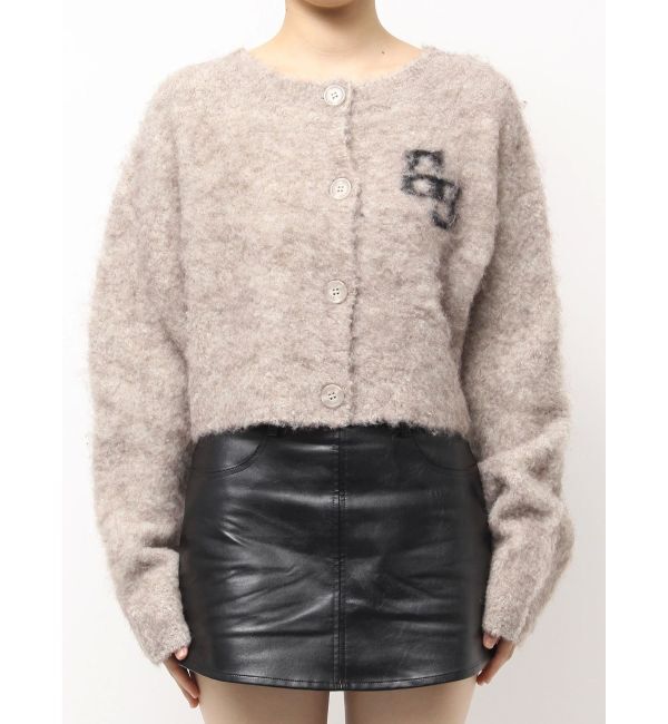 GYDA「AS IFニットカーディガン」|カーディガン|