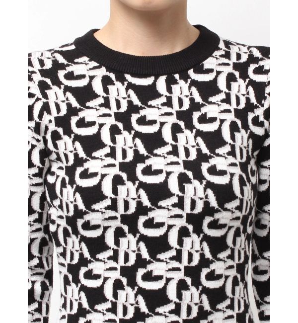 GYDA「GYDA pattern プチハイニットワンピース」|ワンピース|