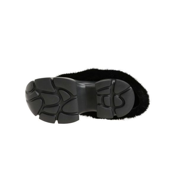 GYDA「2WAY ECO FUR LEG WARMERニットブーツ」|ロングブーツ|