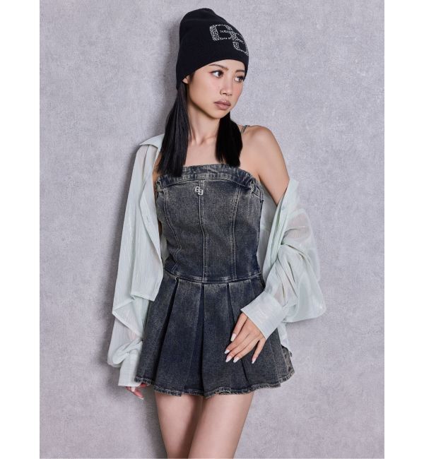 GYDA「SHEERラメショートシャツ」|シャツ・ブラウス|