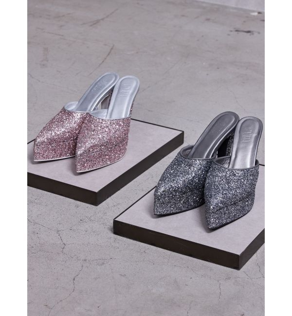 GYDA「GLITTERミュール」|パンプス|