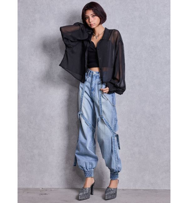 GYDA「GLITTERミュール」|パンプス|