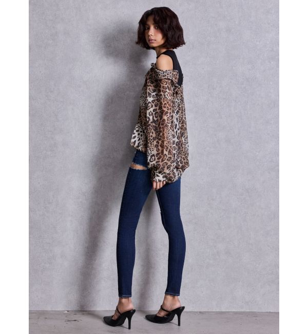 GYDA「GDビジューMOLDチェーンストラップポインテッドミュール」|パンプス|