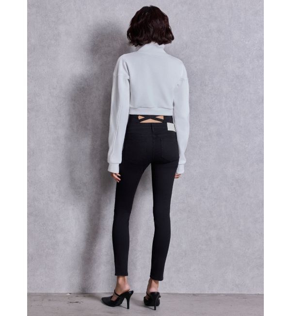 GYDA「GDビジューMOLDチェーンストラップポインテッドミュール」|パンプス|