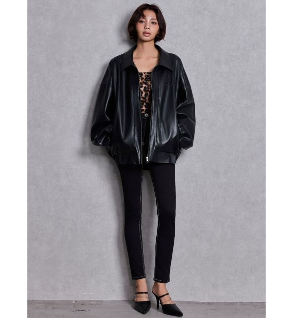 GYDA「GDビジューMOLDチェーンストラップポインテッドミュール」|パンプス|