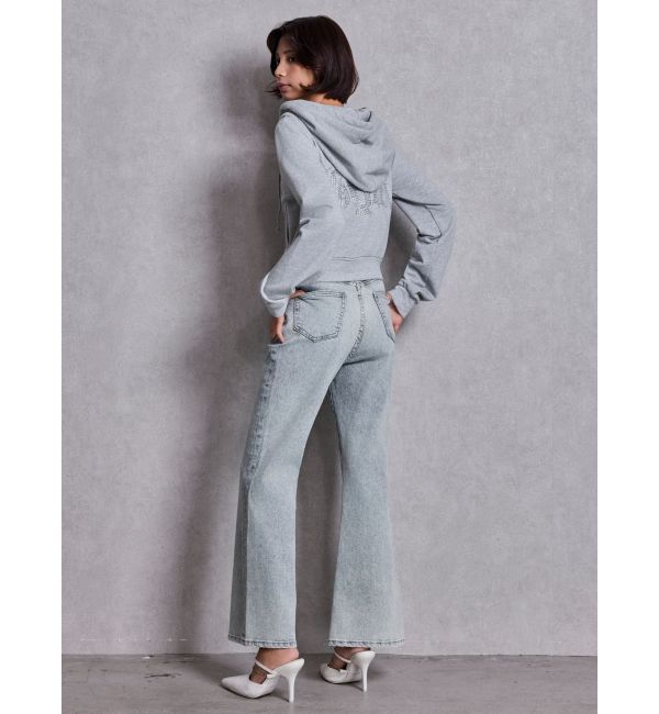 GYDA「GDビジューMOLDチェーンストラップポインテッドミュール」|パンプス|