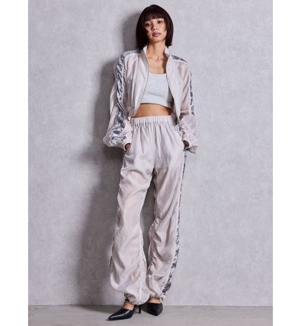 GYDA「GDビジューMOLDチェーンストラップポインテッドミュール」|パンプス|