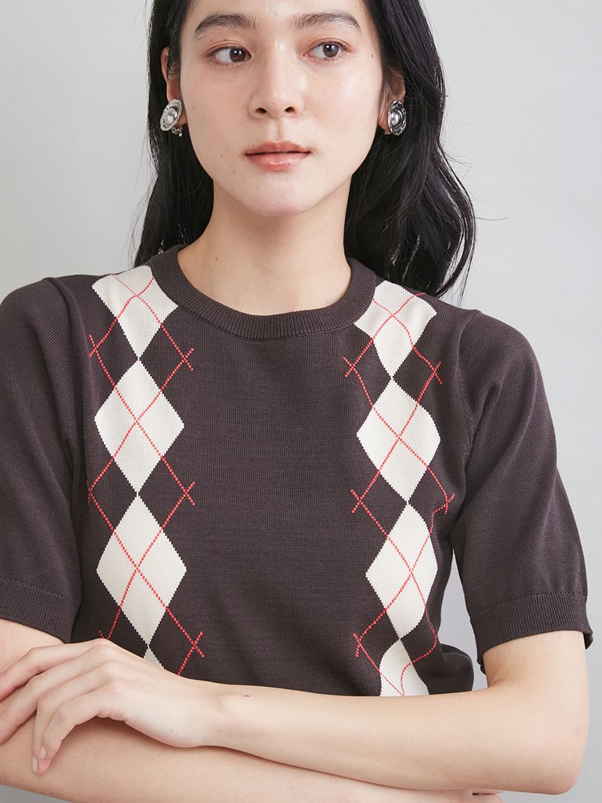 Mila Owen「プリーツスカートニットドッキングワンピース」|ワンピース|