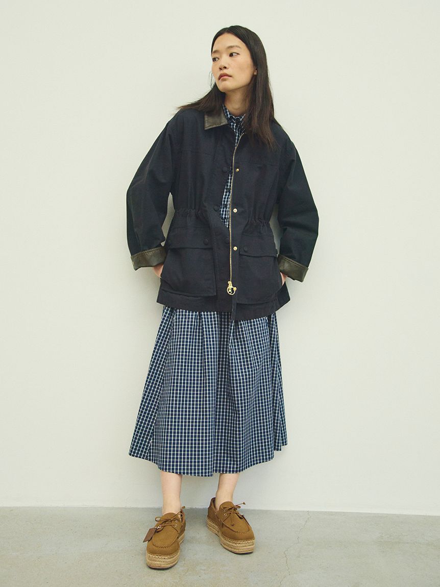 Mila Owen「スリーブレスマキシ丈シャツワンピース」|ワンピース|