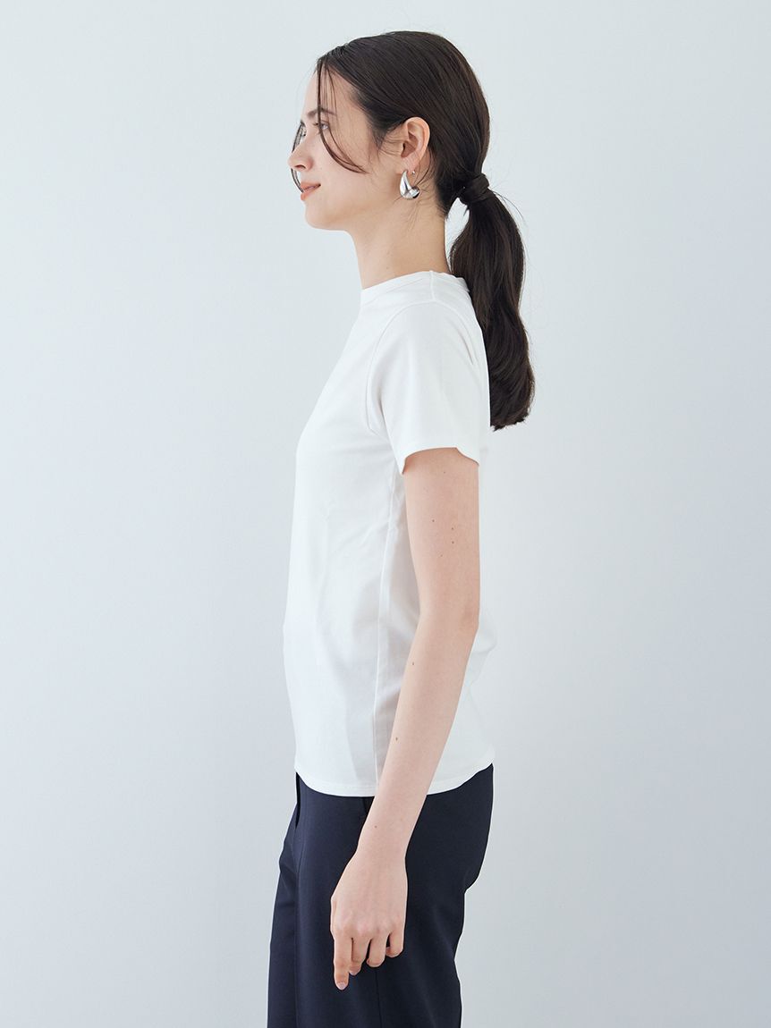 Mila Owen「ソフトタッチ半袖Ｔシャツ」|Tシャツ・カットソー|