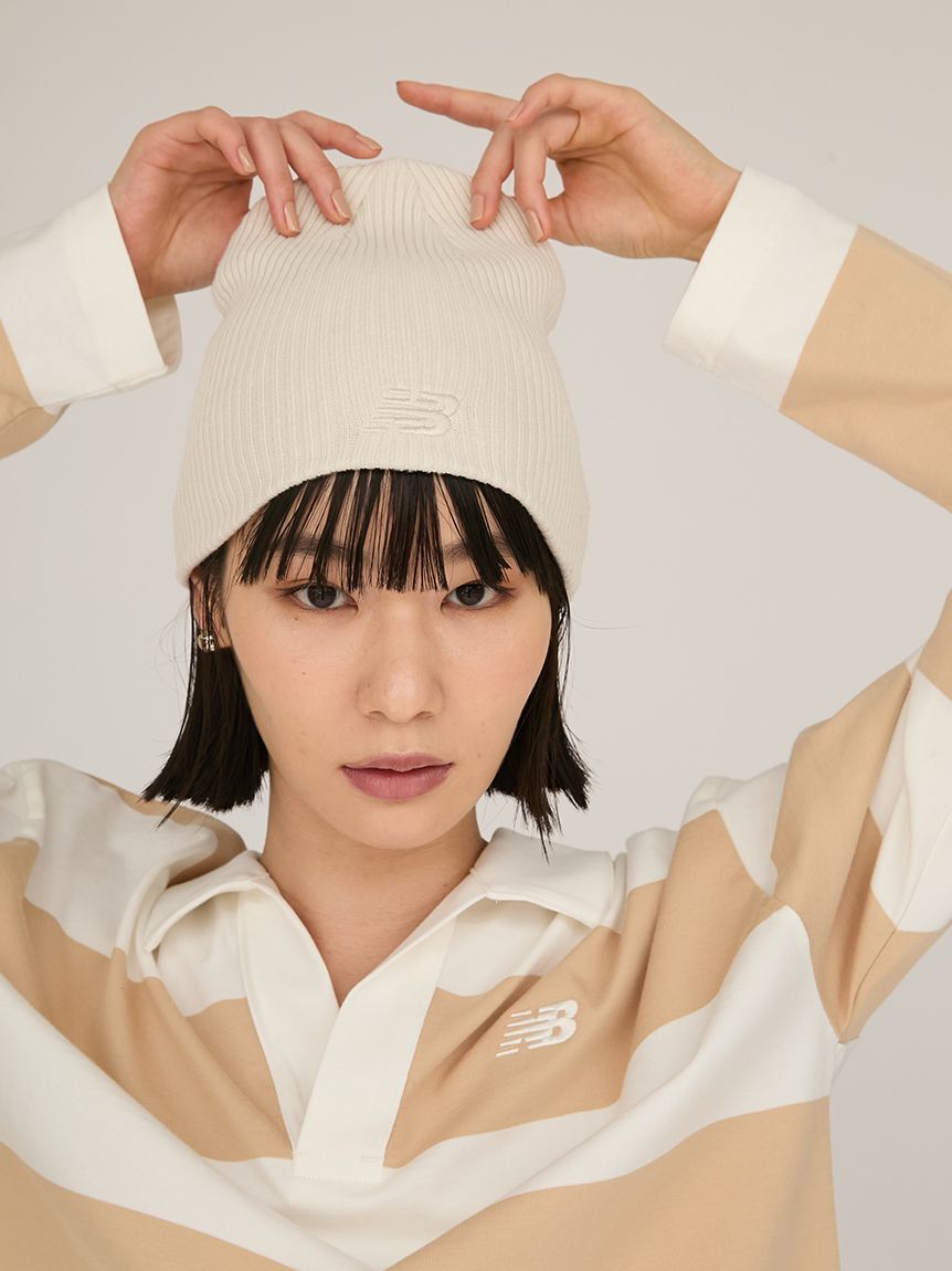 NEW BALANCE 「【New Balance for emmi】リブニットビーニー」|ニット帽|