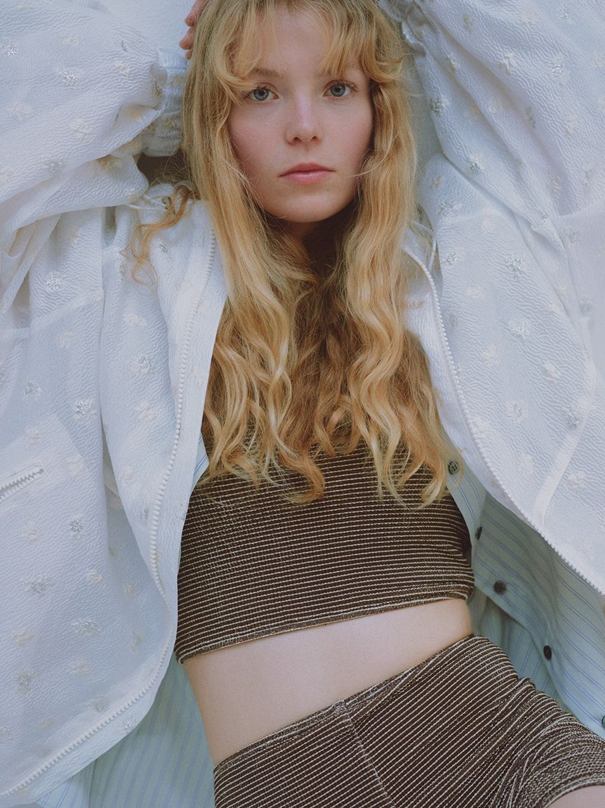 emmi atelier「シュシュ付きバンドゥスイムウェア」|その他|