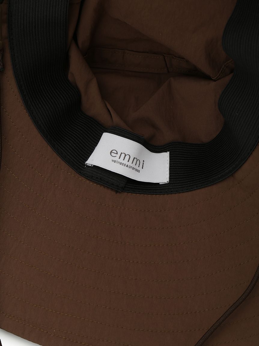 emmi atelier「サンガードアウトドアハット/撥水/UVカット」|ハット|