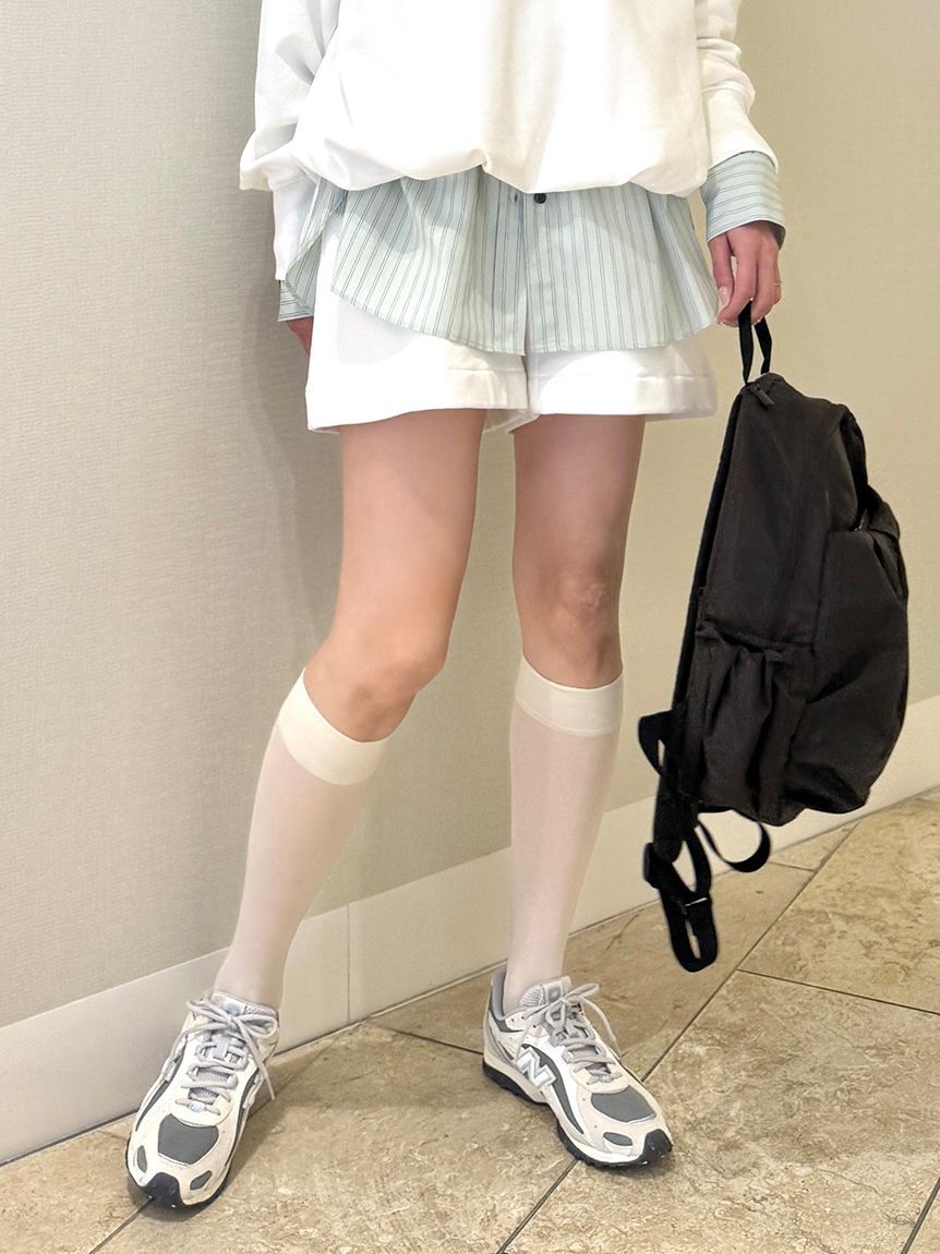 emmi atelier「【em】レイヤードライクスウェットショートパンツ【セットアップ対応】」|その他|