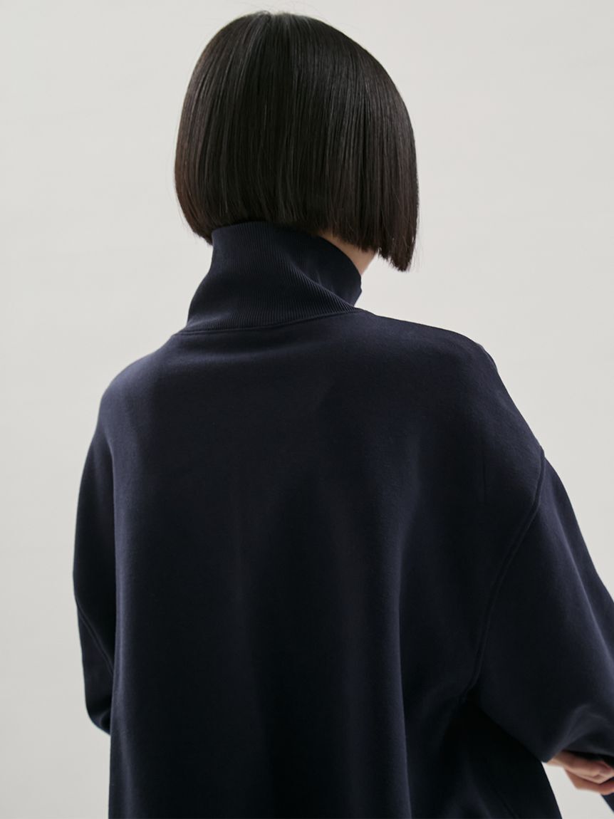 emmi atelier「【em】ハーフジップスウェット【セットアップ対応】」|スウェット・ジャージ|