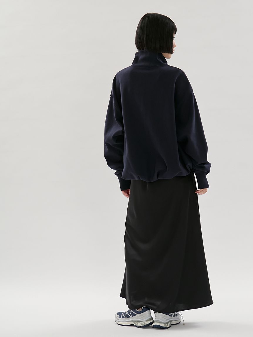 emmi atelier「【em】ハーフジップスウェット【セットアップ対応】」|スウェット・ジャージ|