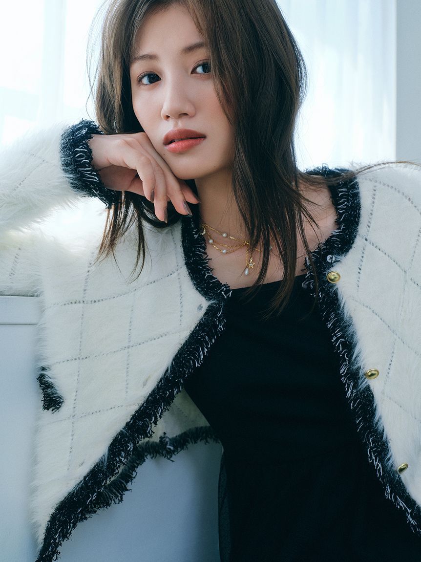 FURFUR「【限定カラー】フェザーツイードカーディガン」|カーディガン|