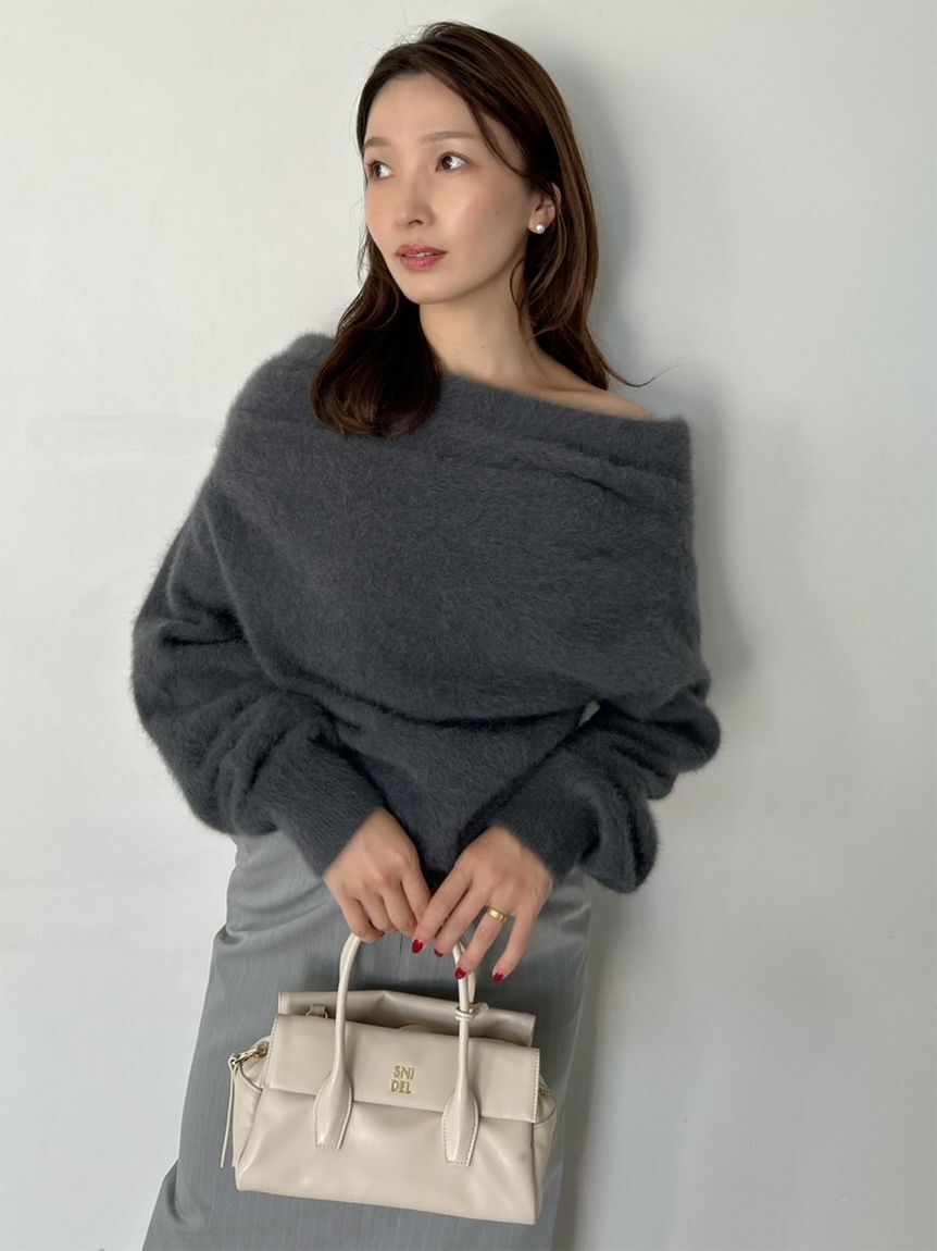 SNIDEL「フラップボストンバッグ」|ボストンバッグ|