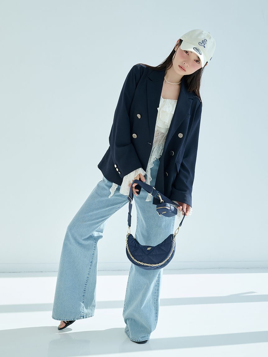 SNIDEL「カットレースフリルプルオーバー」|Tシャツ・カットソー|