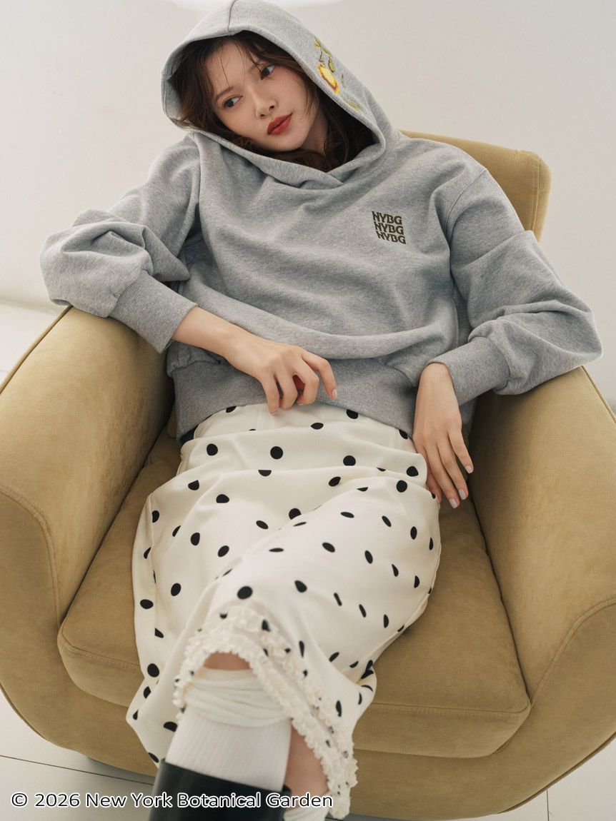 SNIDEL「フリルディテールミディスカート」|スカート|