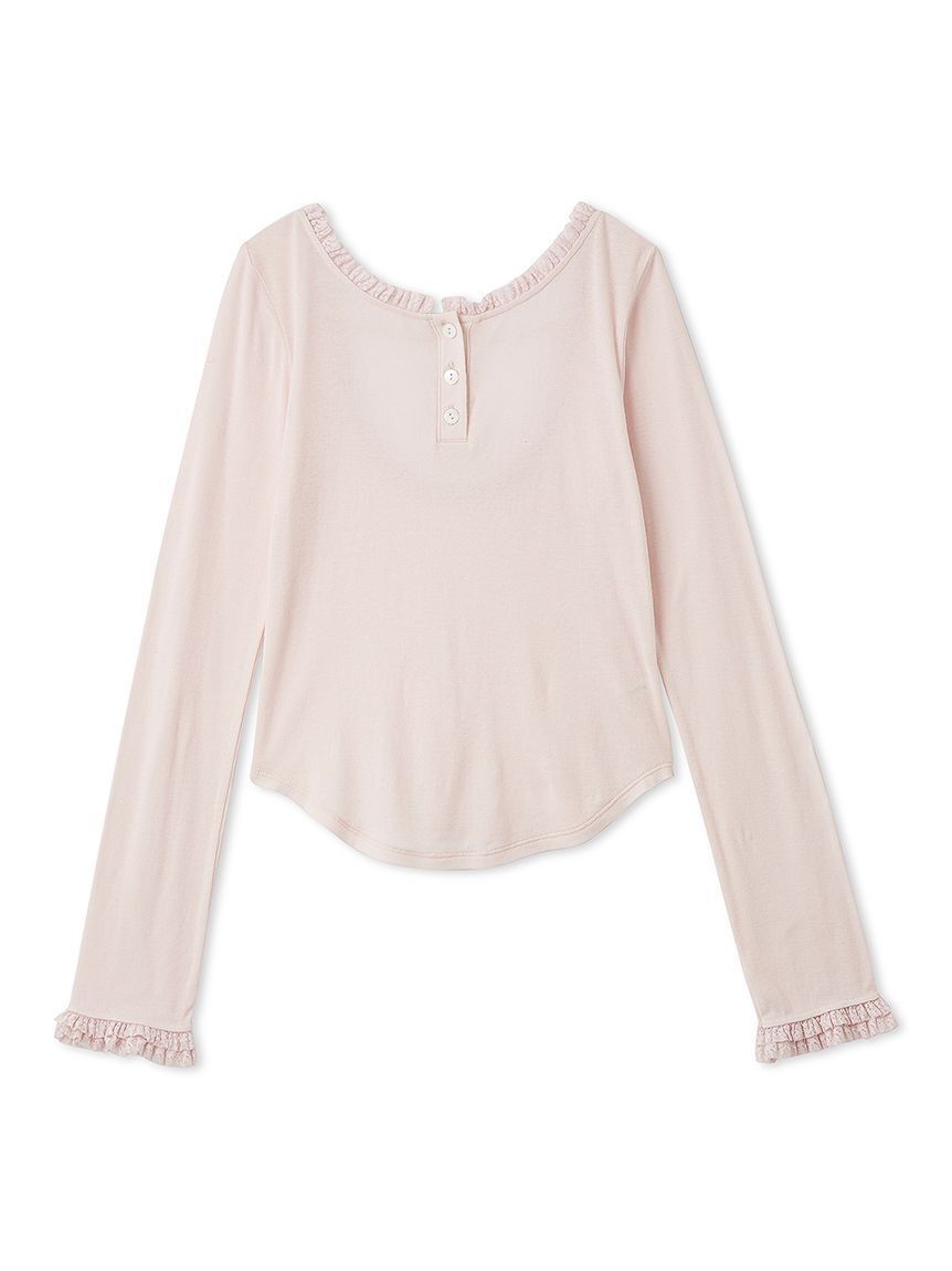 LILY BROWN「バックオープンヘンリーネックカットトップス」|Tシャツ・カットソー|PNK