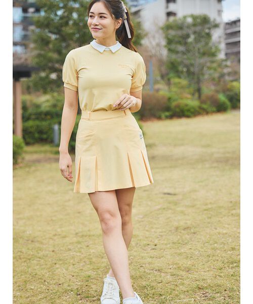 CELFORD「【CELFORD GOLF】衿付きラインストーントップス」|その他|