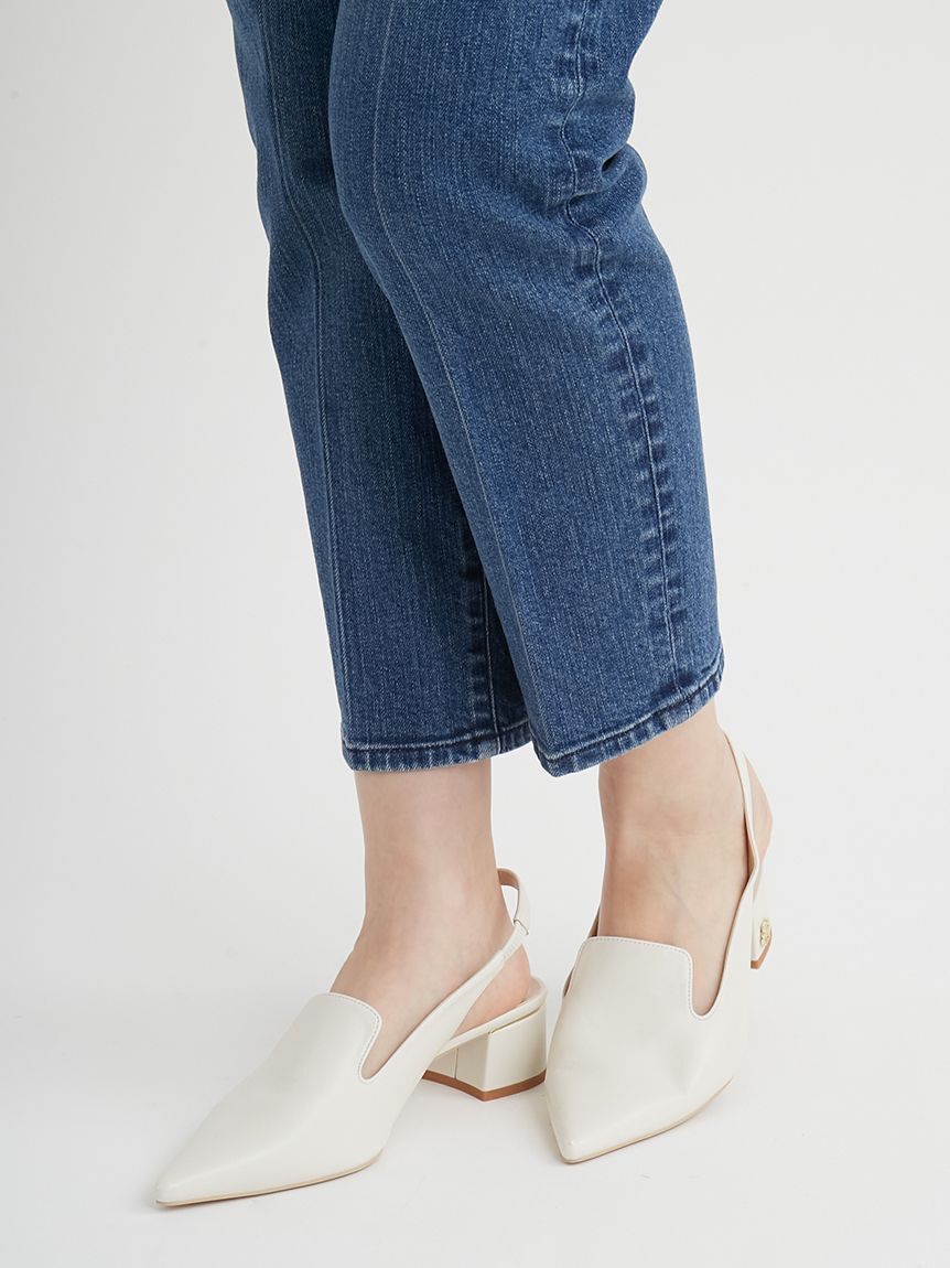 CELFORD「ハイライズ美脚ストレッチテーパードデニムパンツ」|デニム|