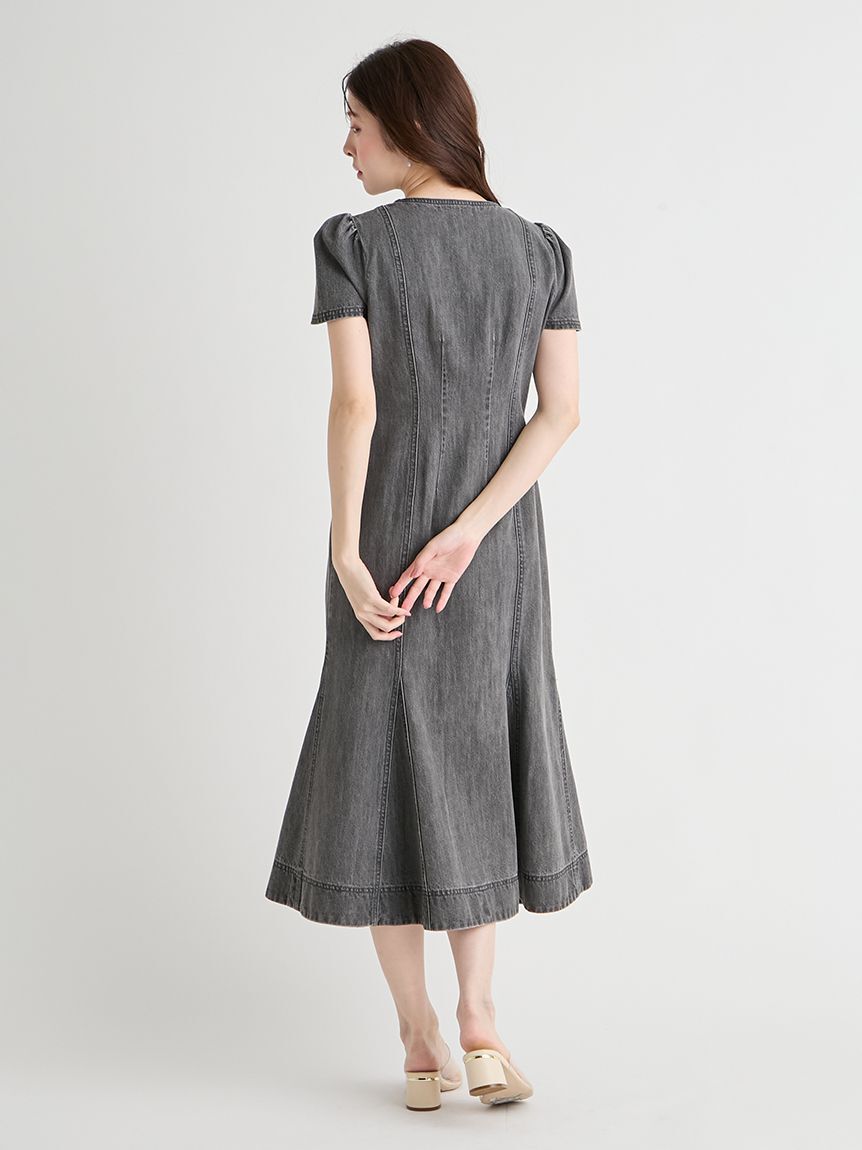 CELFORD「【洗える】マーメイドデニムワンピース」|ワンピース|
