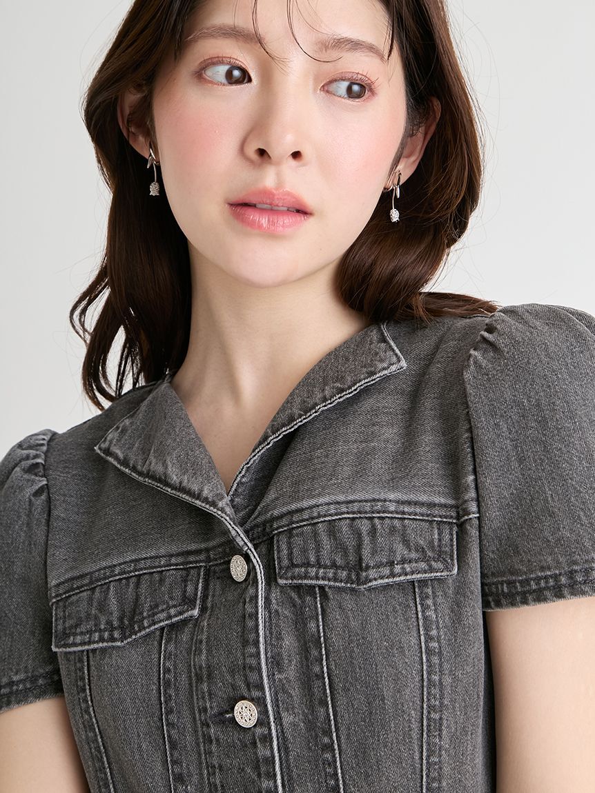 CELFORD「【洗える】マーメイドデニムワンピース」|ワンピース|