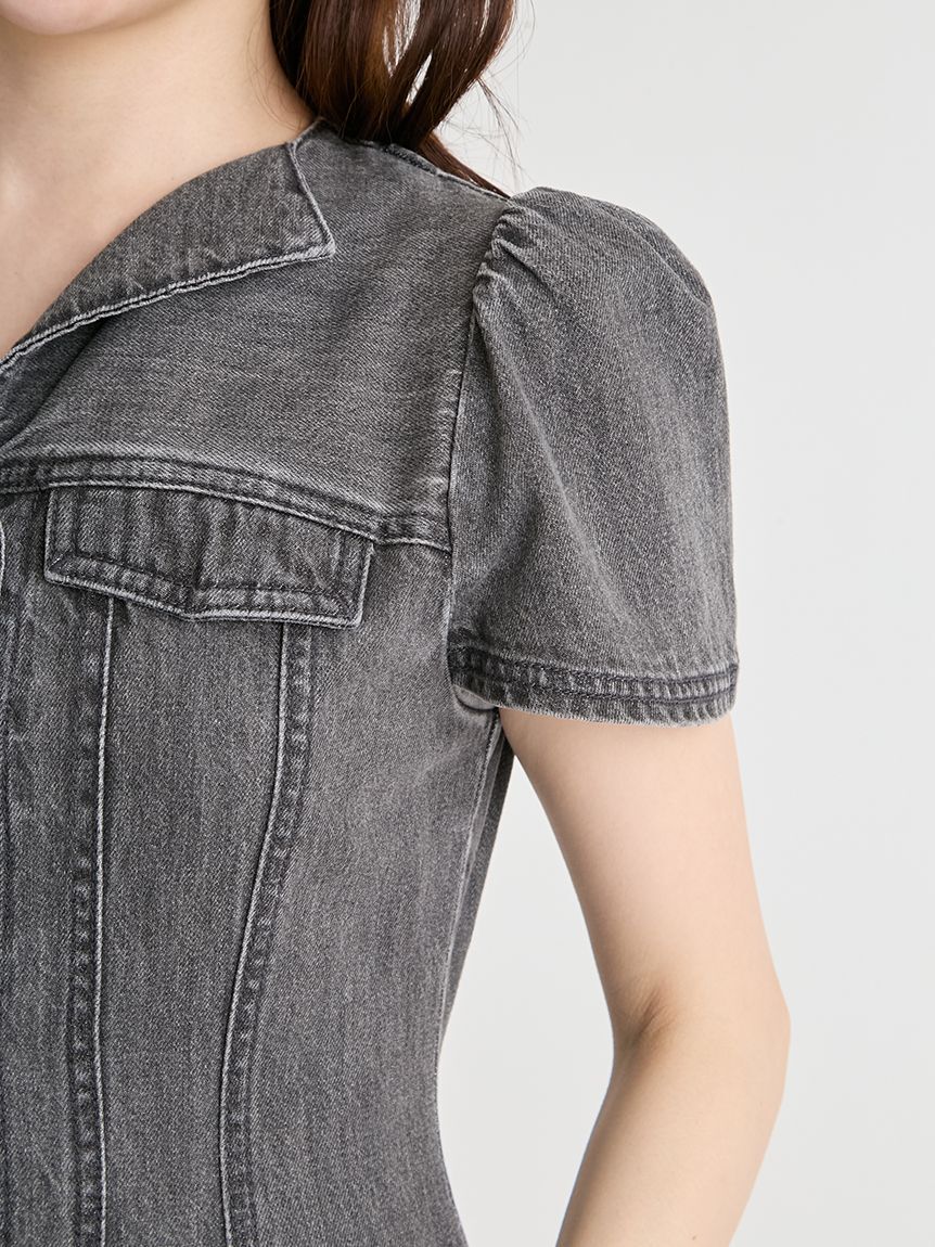 CELFORD「【洗える】マーメイドデニムワンピース」|ワンピース|