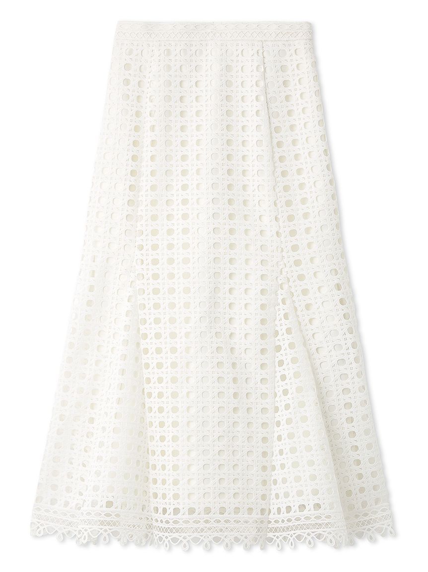 CELFORD「【セットアップ対応】ジオメトリックパターンレーススカート」|スカート|