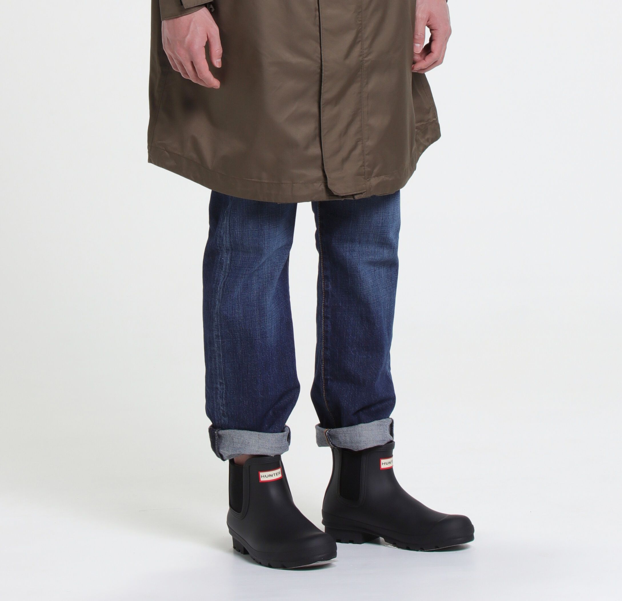  「【メンズ】ニューフィット　オリジナルチェルシー」|レインシューズ|BLK