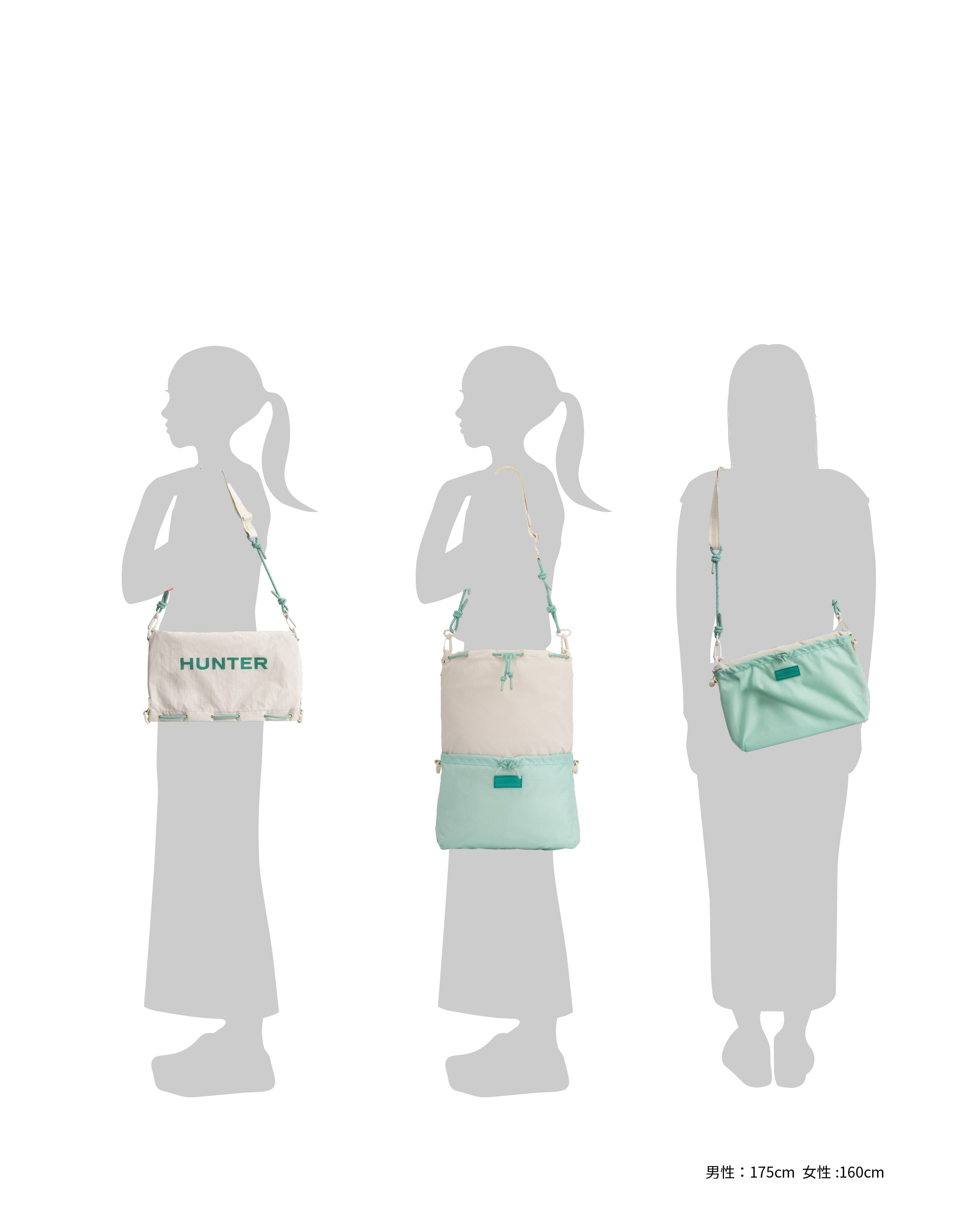 HUNTER「トラベル マルチファンクション サコッシュ」|ショルダー・メッセンジャー|