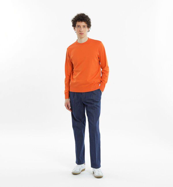 MACKINTOSH PHILOSOPHY「18Gコットン天竺 クルーネックロンT」|ニット・セーター|