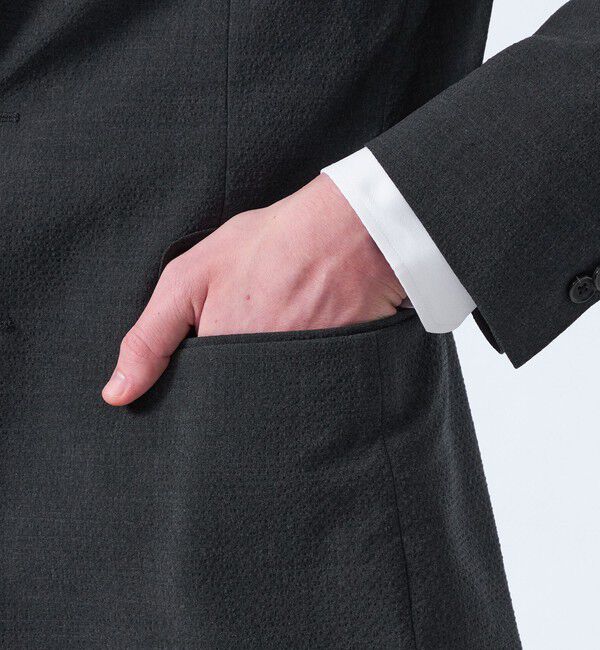 MACKINTOSH PHILOSOPHY「トロッター ジャケット#108 ウールサッカー」|テーラードジャケット|