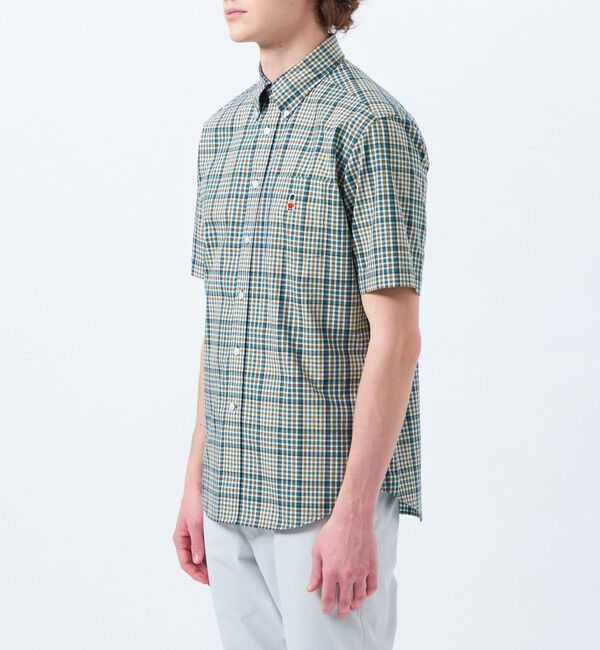 MACKINTOSH PHILOSOPHY「バッキンガムベア 半袖ボタンダウンシャツ 柄バリエーション」|シャツ・ブラウス|