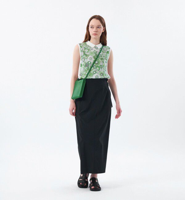 MACKINTOSH PHILOSOPHY「リバティコンビノースリーブポロニット」|ニット・セーター|