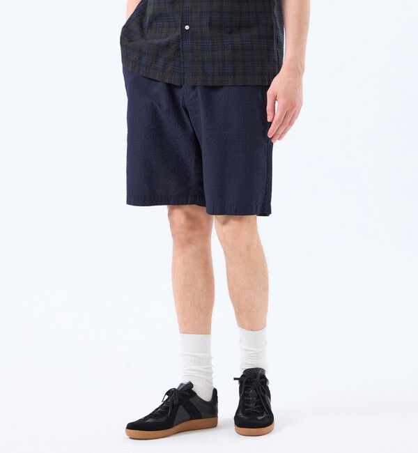 MACKINTOSH PHILOSOPHY「空羽サッカーチェック イージーショーツ」|その他|ネイビー