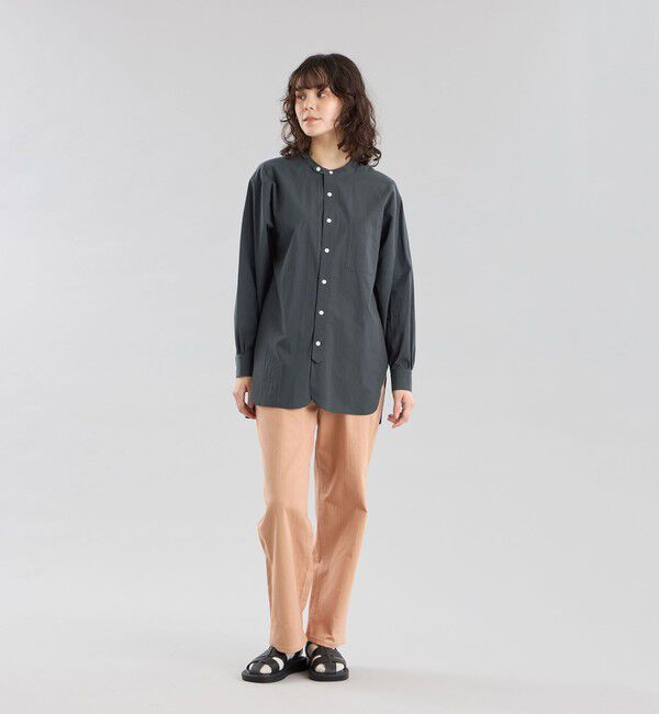 MACKINTOSH PHILOSOPHY「GREY LABEL バンドカラーシャツ」|シャツ・ブラウス|