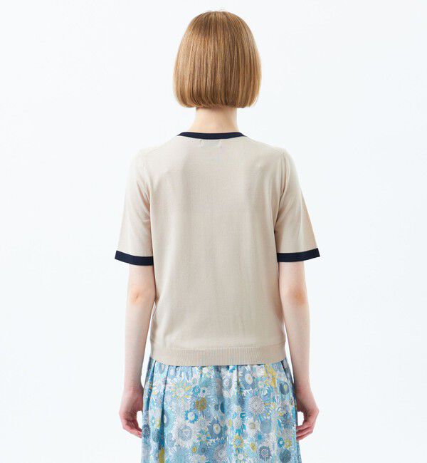 MACKINTOSH PHILOSOPHY「リネンミックスバイカラーニット」|ニット・セーター|