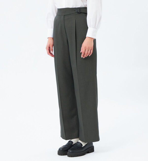 MACKINTOSH PHILOSOPHY「ハイカウントグルカパンツ」|スラックス|