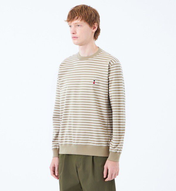 MACKINTOSH PHILOSOPHY「バッキンガムベア バスク天竺 ワイドリブロンT」|Tシャツ・カットソー|