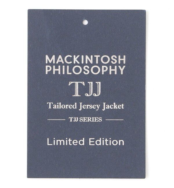 MACKINTOSH PHILOSOPHY「テーラードジャージー ジャケット EMMETEXヘリンボン」|テーラードジャケット|