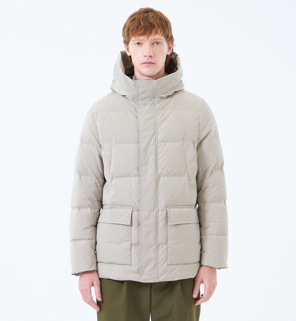 MACKINTOSH PHILOSOPHY「メモリーストレッチ　フーデッドダウンブルゾン」|ブルゾン・スタジャン|