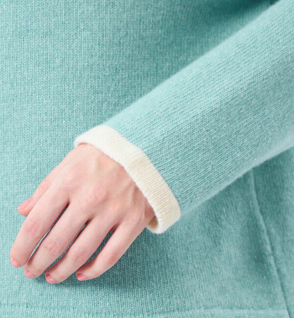 MACKINTOSH PHILOSOPHY「Cleric Collar Knit ウールカシミヤ製」|ニット・セーター|